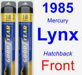 Front Wiper Blade Pack for 1985 Mercury Lynx - Assurance