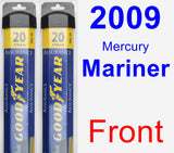 Front Wiper Blade Pack for 2009 Mercury Mariner - Assurance