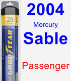 Passenger Wiper Blade for 2004 Mercury Sable - Assurance