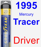 Driver Wiper Blade for 1995 Mercury Tracer - Assurance