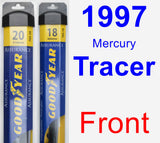 Front Wiper Blade Pack for 1997 Mercury Tracer - Assurance