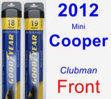 Front Wiper Blade Pack for 2012 Mini Cooper - Assurance