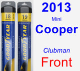 Front Wiper Blade Pack for 2013 Mini Cooper - Assurance