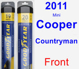 Front Wiper Blade Pack for 2011 Mini Cooper Countryman - Assurance