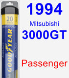 Passenger Wiper Blade for 1994 Mitsubishi 3000GT - Assurance