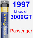 Passenger Wiper Blade for 1997 Mitsubishi 3000GT - Assurance