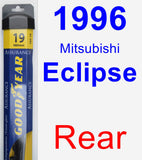 Rear Wiper Blade for 1996 Mitsubishi Eclipse - Assurance