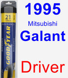 Driver Wiper Blade for 1995 Mitsubishi Galant - Assurance