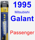 Passenger Wiper Blade for 1995 Mitsubishi Galant - Assurance