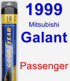 Passenger Wiper Blade for 1999 Mitsubishi Galant - Assurance