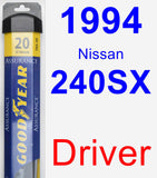 Driver Wiper Blade for 1994 Nissan 240SX - Assurance