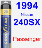 Passenger Wiper Blade for 1994 Nissan 240SX - Assurance