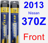 Front Wiper Blade Pack for 2013 Nissan 370Z - Assurance