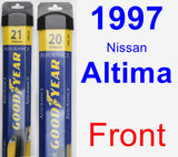 Front Wiper Blade Pack for 1997 Nissan Altima - Assurance