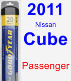 Passenger Wiper Blade for 2011 Nissan Cube - Assurance