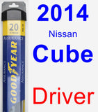 Driver Wiper Blade for 2014 Nissan Cube - Assurance