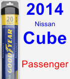 Passenger Wiper Blade for 2014 Nissan Cube - Assurance