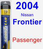 Passenger Wiper Blade for 2004 Nissan Frontier - Assurance