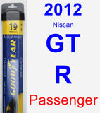 Passenger Wiper Blade for 2012 Nissan GT-R - Assurance