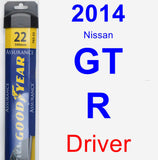 Driver Wiper Blade for 2014 Nissan GT-R - Assurance