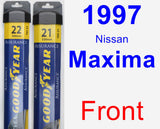 Front Wiper Blade Pack for 1997 Nissan Maxima - Assurance