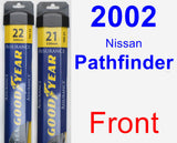 Front Wiper Blade Pack for 2002 Nissan Pathfinder - Assurance