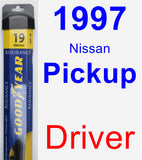 Driver Wiper Blade for 1997 Nissan Pickup - Assurance