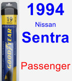 Passenger Wiper Blade for 1994 Nissan Sentra - Assurance