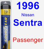 Passenger Wiper Blade for 1996 Nissan Sentra - Assurance