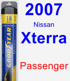 Passenger Wiper Blade for 2007 Nissan Xterra - Assurance