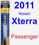 Passenger Wiper Blade for 2011 Nissan Xterra - Assurance