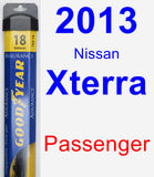 Passenger Wiper Blade for 2013 Nissan Xterra - Assurance