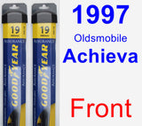 Front Wiper Blade Pack for 1997 Oldsmobile Achieva - Assurance