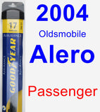 Passenger Wiper Blade for 2004 Oldsmobile Alero - Assurance