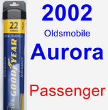 Passenger Wiper Blade for 2002 Oldsmobile Aurora - Assurance