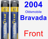 Front Wiper Blade Pack for 2004 Oldsmobile Bravada - Assurance