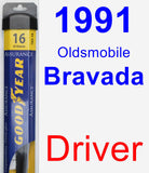 Driver Wiper Blade for 1991 Oldsmobile Bravada - Assurance