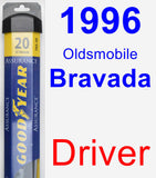 Driver Wiper Blade for 1996 Oldsmobile Bravada - Assurance