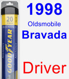 Driver Wiper Blade for 1998 Oldsmobile Bravada - Assurance