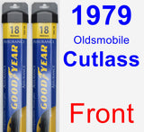 Front Wiper Blade Pack for 1979 Oldsmobile Cutlass - Assurance