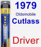 Driver Wiper Blade for 1979 Oldsmobile Cutlass - Assurance