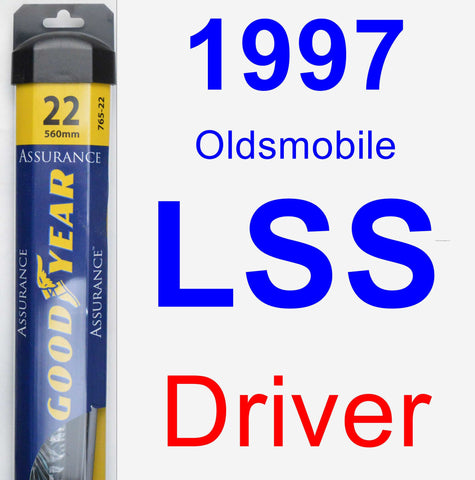 Driver Wiper Blade for 1997 Oldsmobile LSS - Assurance