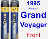 Front Wiper Blade Pack for 1995 Plymouth Grand Voyager - Assurance