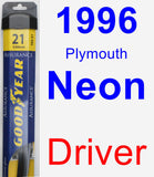 Driver Wiper Blade for 1996 Plymouth Neon - Assurance