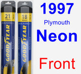 Front Wiper Blade Pack for 1997 Plymouth Neon - Assurance