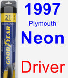 Driver Wiper Blade for 1997 Plymouth Neon - Assurance