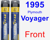 Front Wiper Blade Pack for 1995 Plymouth Voyager - Assurance