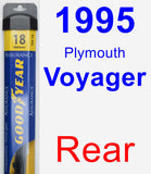 Rear Wiper Blade for 1995 Plymouth Voyager - Assurance