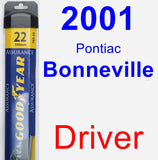 Driver Wiper Blade for 2001 Pontiac Bonneville - Assurance