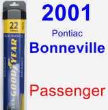 Passenger Wiper Blade for 2001 Pontiac Bonneville - Assurance